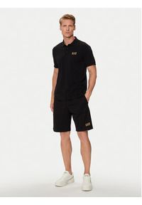 EA7 Emporio Armani Szorty sportowe 8NPS65 PJVRZ 0208 Czarny Regular Fit. Kolor: czarny. Materiał: bawełna. Styl: sportowy #5
