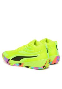 Puma Buty halowe Court Pro Marble 311394 02 Żółty. Kolor: żółty. Materiał: materiał #5