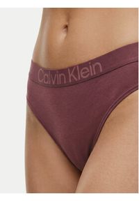 Calvin Klein Underwear Figi klasyczne LV00QD5291 Bordowy. Kolor: czerwony. Materiał: bawełna #2