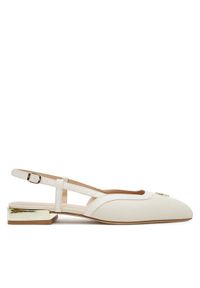 Aigner Baleriny Fashion Saskia 18A 1251090 Biały. Kolor: biały. Materiał: skóra #1