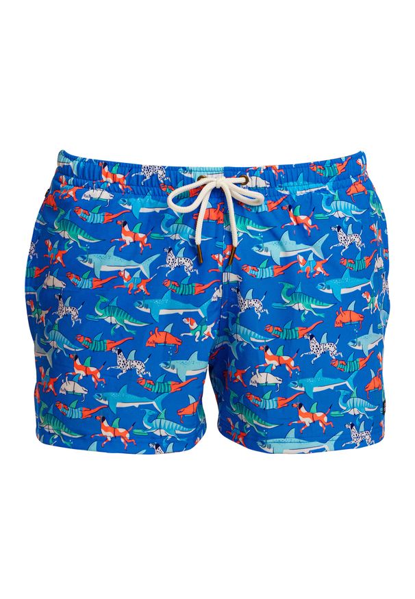 FUNKY TRUNKS - Szorty kąpielowe męskie Funky Trunks Shorty Shorts Short. Kolor: niebieski