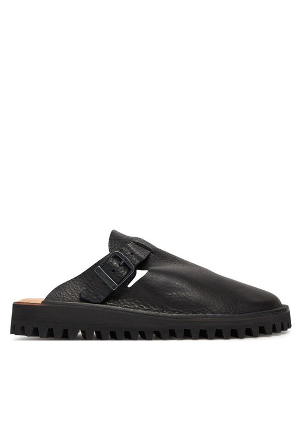 Klapki Fracap. Kolor: czarny