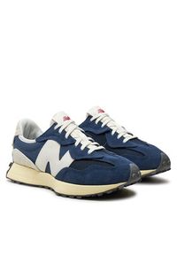 New Balance Sneakersy U327WRJ Niebieski. Kolor: niebieski. Materiał: skóra, zamsz