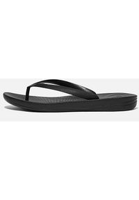 FIT FLOP - Plaskanie FITFLOP Iqushion, Kobiety. Kolor: czarny. Materiał: materiał, guma