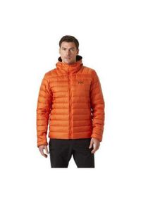 Kurtka puchowa męska Helly Hansen Verglas Hooded Down 2.0. Kolor: pomarańczowy. Materiał: puch. Sport: turystyka piesza