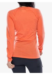 Bluza termoaktywna damska Smartwool Classic All-Season Merino Base Layer. Kolor: pomarańczowy