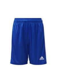 Adidas - Spodenki dla dzieci adidas Tastigo 19 Shorts. Kolor: niebieski, wielokolorowy, biały. Styl: sportowy #1
