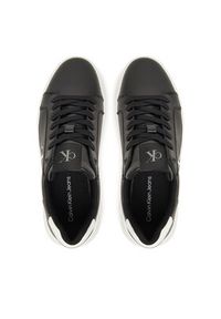 Calvin Klein Jeans Sneakersy YW0YW01872 Czarny. Kolor: czarny. Materiał: skóra #4