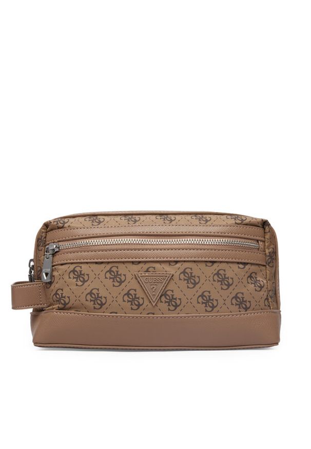 Guess Kosmetyczka PMBENP P6161 Beżowy. Kolor: beżowy. Materiał: materiał