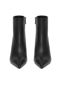 Eva Minge Botki EO-EVA-1278-5781 Czarny. Kolor: czarny. Materiał: skóra #3
