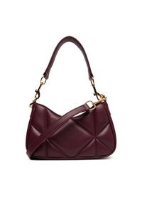 Love Moschino - LOVE MOSCHINO Torebka JC4080PP1NLC0552 Bordowy. Kolor: czerwony. Materiał: skórzane