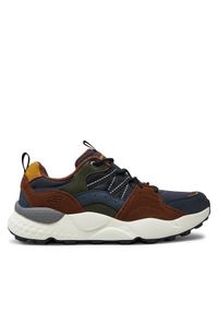 skechers - Skechers Sneakersy Bendino-Dormer 210555/NVMT Granatowy. Kolor: niebieski. Materiał: skóra
