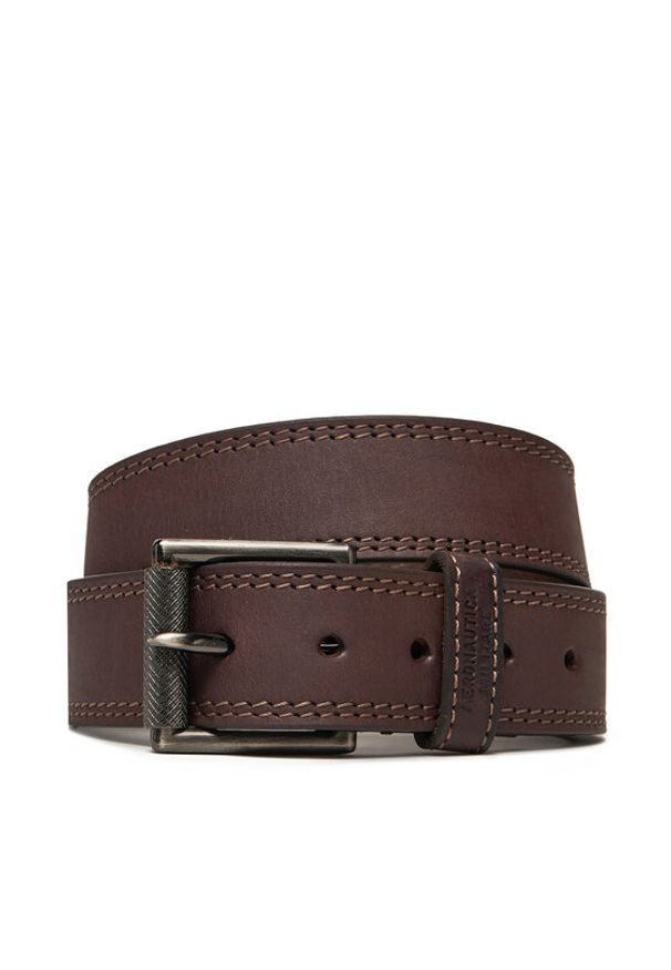 Aeronautica Militare Pasek Męski 251CP237PL181 Zielony. Kolor: zielony. Materiał: skóra