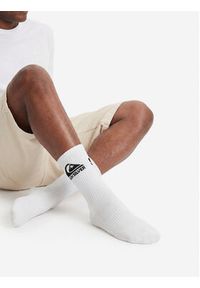 Quiksilver Skarpety długie AS_QUIKSILVER_101W_SS25 (3-PACK) Biały. Kolor: biały. Materiał: bawełna #2