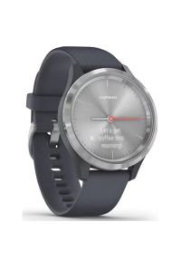 Zegarek sportowy GARMIN Vivomove 3S Srebrno-niebieski. Rodzaj zegarka: smartwatch. Kolor: srebrny, wielokolorowy, niebieski. Styl: sportowy #11