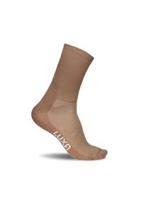 LUXA - Skarpetki Rowerowe Unisex Luxa Classic. Kolor: brązowy. Materiał: poliamid, elastan. Sport: kolarstwo