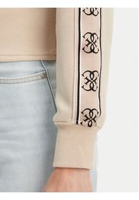 Guess Bluza V3BQ16 KB3P2 Beżowy Regular Fit. Kolor: beżowy. Materiał: syntetyk, bawełna #2