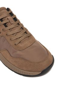 BOSS Sneakersy Titanium 50552895 Beżowy. Kolor: beżowy. Materiał: materiał #3