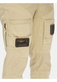 Aeronautica Militare Spodnie materiałowe 251PA1387CT1493 Beżowy Regular Fit. Kolor: beżowy. Materiał: bawełna #3