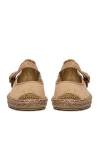 Roxy Espadryle CEO-WSS990-270 Beżowy ciemny. Kolor: beżowy. Materiał: materiał #5