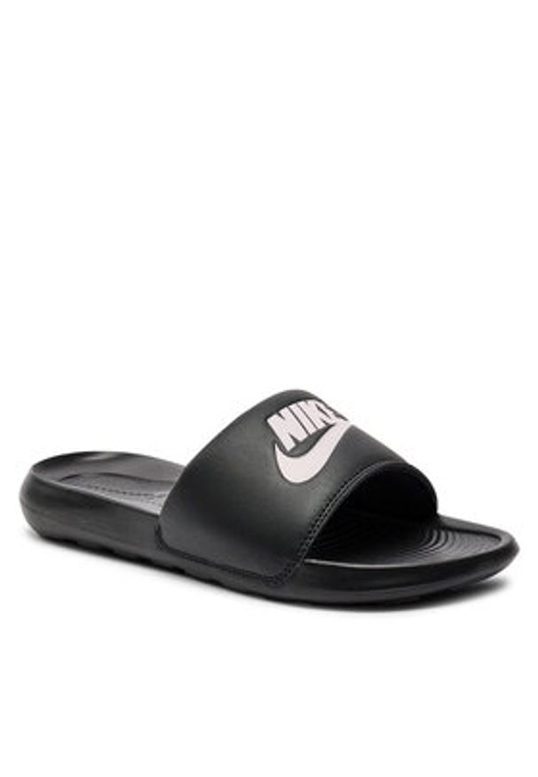 Nike Klapki Victori One Slide CN9677 002 Czarny. Kolor: czarny. Materiał: skóra