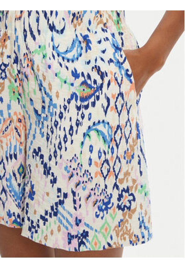 JDY Szorty materiałowe Troya 15347221 Écru Loose Fit. Materiał: wiskoza