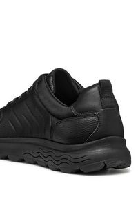 Geox Sneakersy U Spherica U46BYB 04685 C9999 Czarny. Kolor: czarny. Materiał: skóra