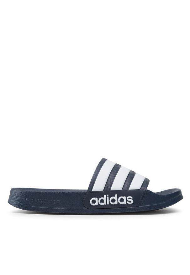 Adidas - Klapki adidas. Kolor: niebieski