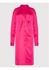 Herskind Sukienka koszulowa Barba 4422370 Różowy Oversize. Kolor: różowy. Materiał: wiskoza. Typ sukienki: koszulowe, oversize #3