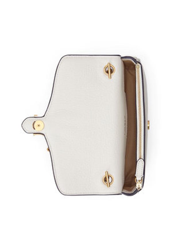 Lauren Ralph Lauren - LAUREN RALPH LAUREN Torebka 432977374006 Biały. Kolor: biały. Materiał: skórzane