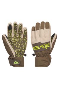 Quiksilver Rękawice narciarskie Method EQYHN03204 Kolorowy. Materiał: poliester. Wzór: kolorowy. Sport: narciarstwo #1