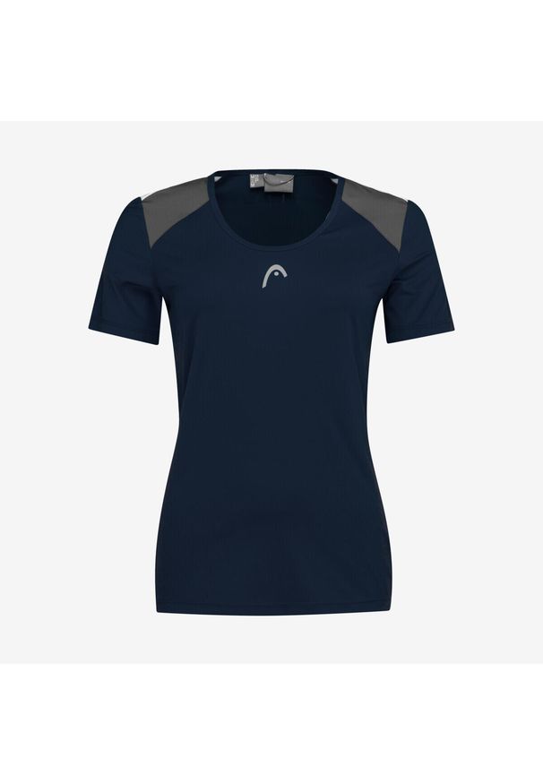 Head - T-Shirt damski CLUB 22 Tech. Kolor: niebieski. Materiał: poliester, materiał, jersey. Sport: tenis