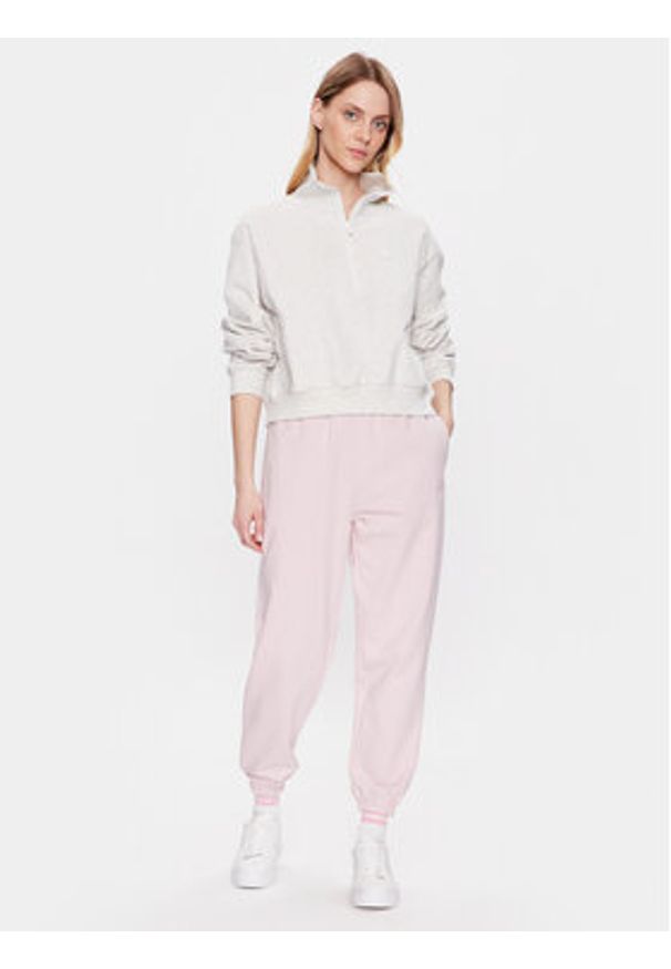 New Balance Bluza WT31501 Szary Oversize. Kolor: szary. Materiał: bawełna