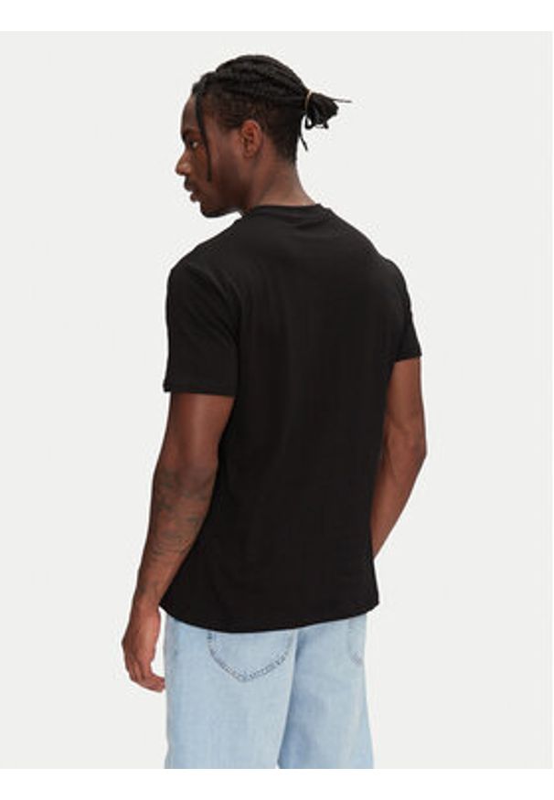 Armani Exchange T-Shirt XM000558 AF10358 UC001 Czarny Regular Fit. Kolor: czarny. Materiał: bawełna