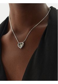 Guess Naszyjnik JUBN04 606JW Srebrny. Materiał: metalowe. Kolor: srebrny #4