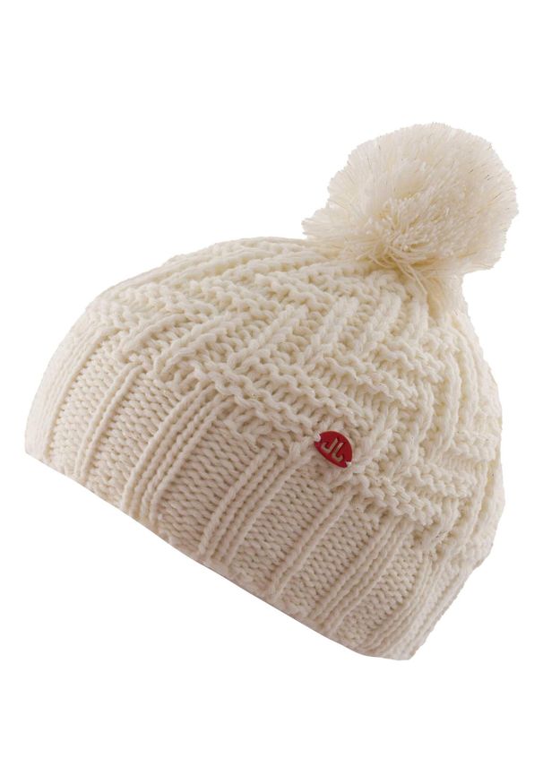 GOLF - Zimowy kapelusz dla dzieci Zigzag biały 3-6 lat. Kolor: biały. Materiał: akryl. Sezon: zima, lato. Styl: elegancki