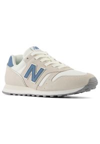Buty damskie New Balance WL373OJ2 – beżowe. Okazja: na co dzień. Kolor: beżowy. Materiał: zamsz, skóra, materiał, syntetyk, guma. Szerokość cholewki: normalna. Model: New Balance 373 #4