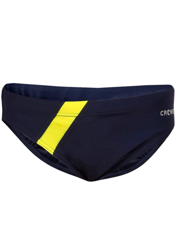 CROWELL - Kąpielówki Chłopięce Oscar. Kolor: żółty, wielokolorowy, pomarańczowy