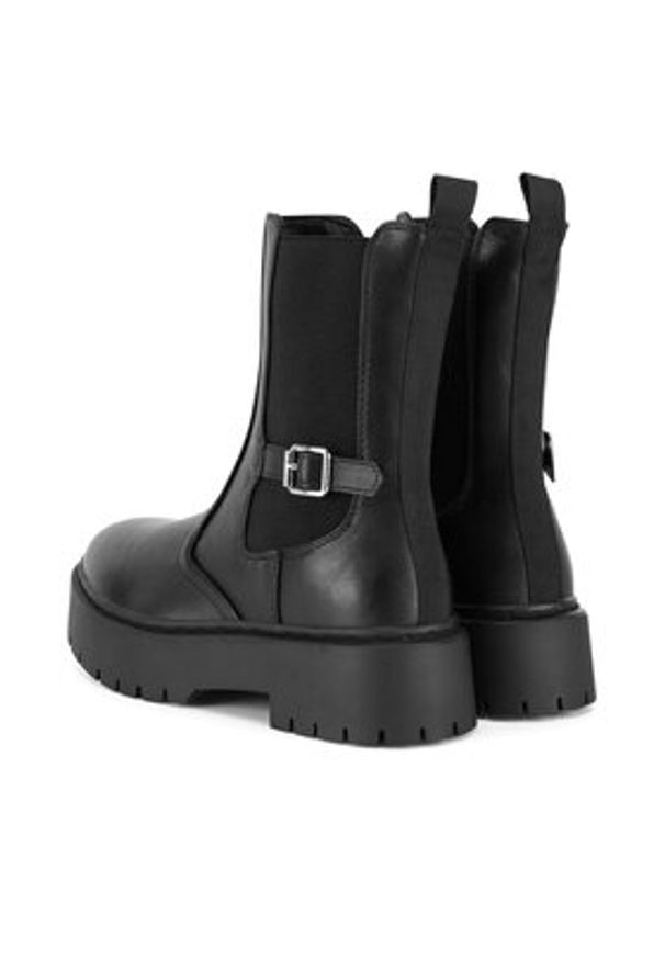 DeeZee Sztyblety HY12123-17 Czarny. Kolor: czarny. Materiał: materiał