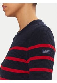 Polo Ralph Lauren Sukienka codzienna 211924266002 Granatowy Slim Fit. Okazja: na co dzień. Typ kołnierza: polo. Kolor: niebieski. Materiał: bawełna. Typ sukienki: proste. Styl: casual #5