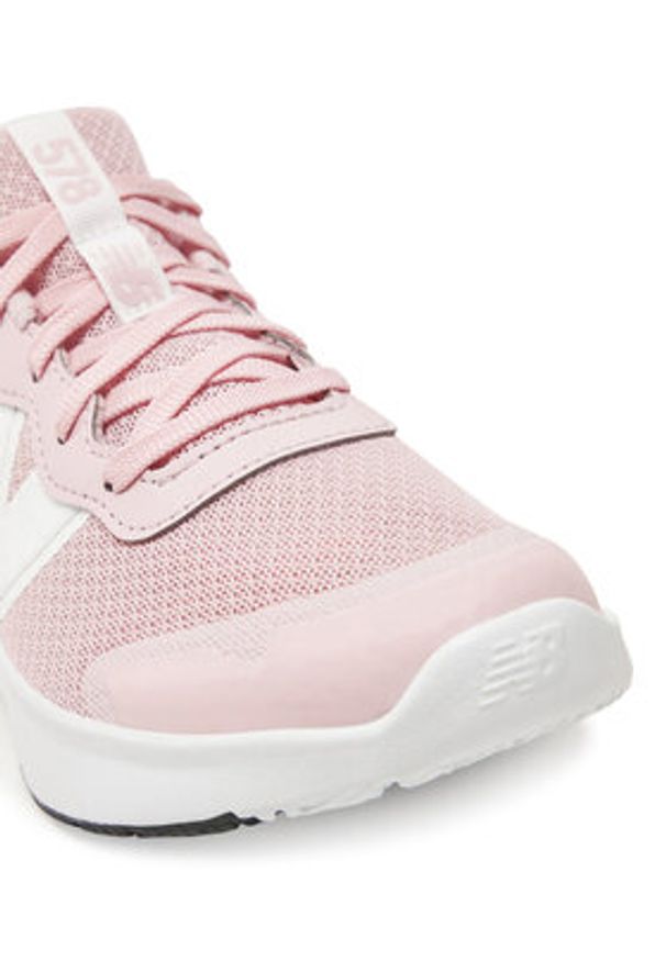 New Balance Buty do biegania 578's GK578PK Różowy. Kolor: różowy. Materiał: skóra