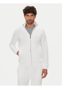 K-Way Bluza Finn K31366W Biały Regular Fit. Kolor: biały. Materiał: bawełna