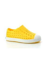 Native Shoes - Trampki dziecięce NATIVE JEFFERSON YOUTH buty do chodzenia. Kolor: żółty. Sport: turystyka piesza