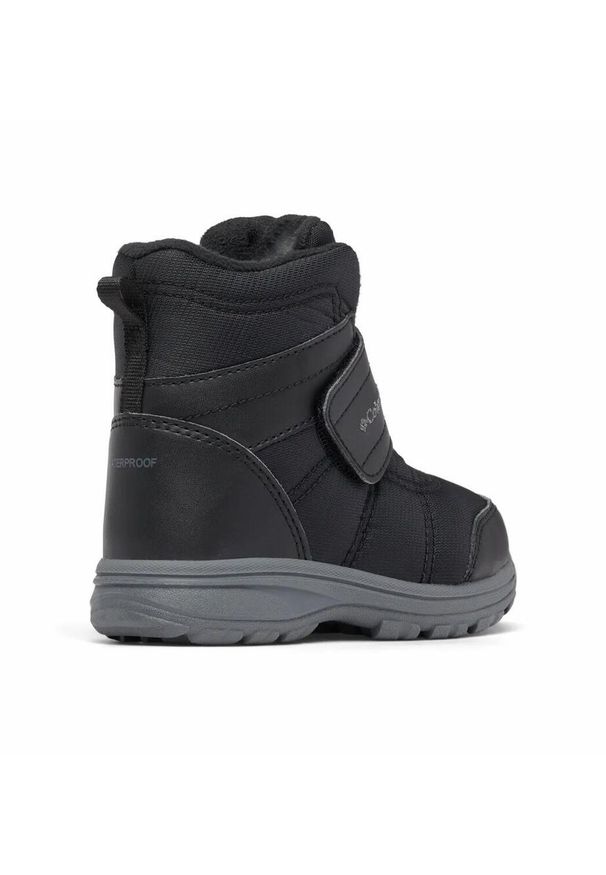 columbia - Buty Zimowe Dziecięce Columbia Childrens Fairbanks Omni-Heat. Kolor: czarny. Technologia: Omni-Heat (Columbia). Sezon: zima. Sport: turystyka piesza