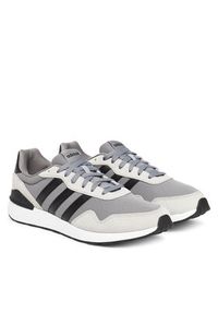 Adidas - adidas Sneakersy Run 60s 4.0 JR6624 Szary. Kolor: szary. Materiał: materiał. Sport: bieganie #4