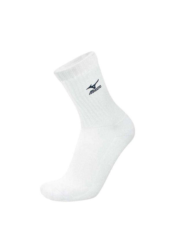 Mizuno - Męskie Skarpety Do Siatkówki Skarpety. Kolor: biały. Sport: siatkówka