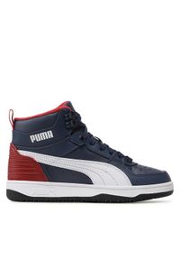 Puma Sneakersy Rebound Rugged Jr 388243 03 Granatowy. Kolor: niebieski. Materiał: skóra