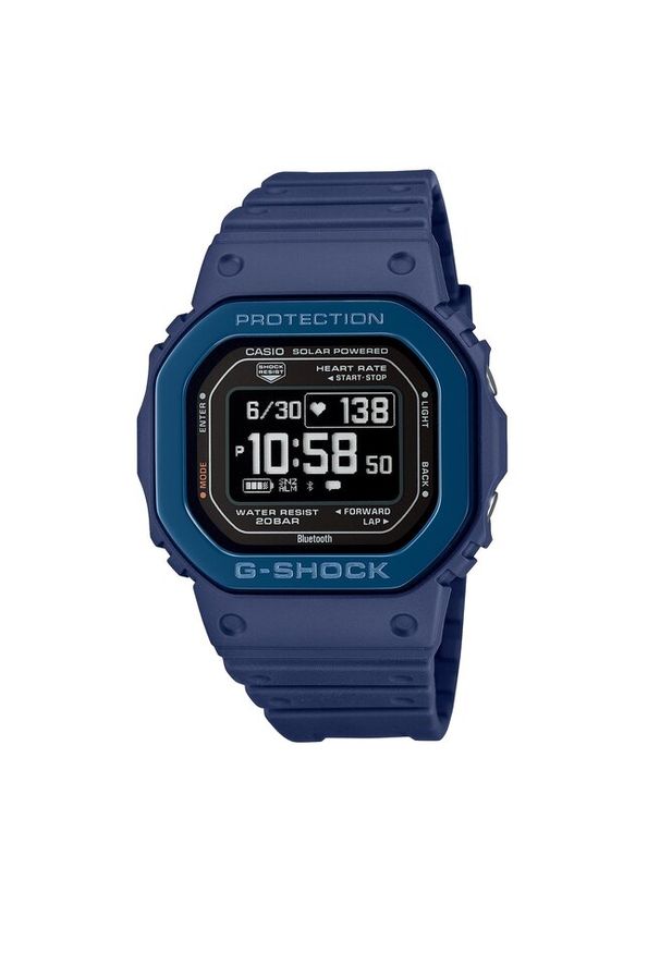 Smartwatch G-Shock. Rodzaj zegarka: smartwatch. Kolor: niebieski