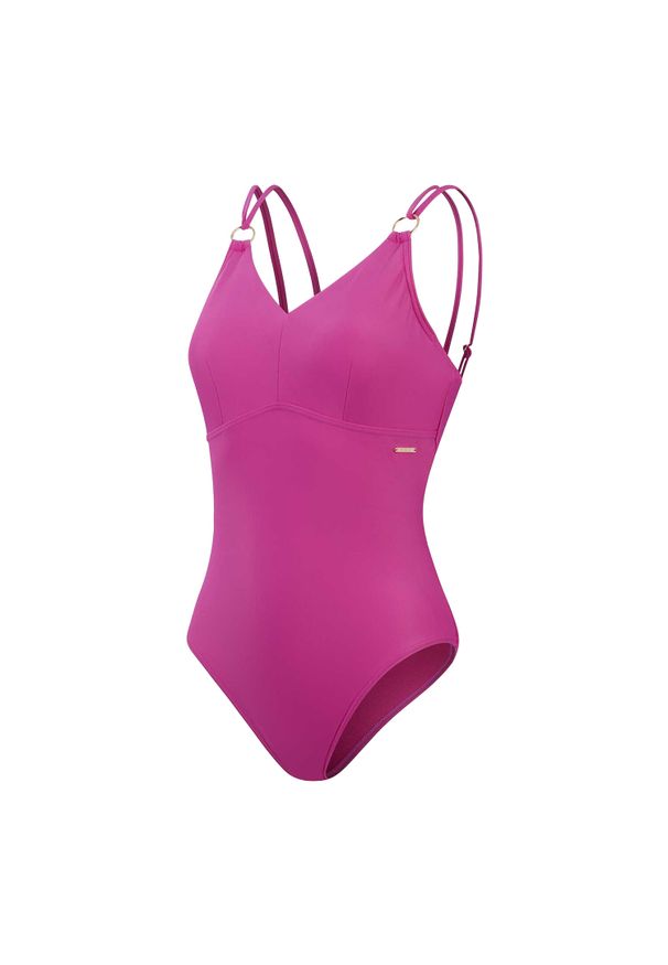 Speedo - Damski Jednoczęściowy Kostium Kąpielowy Spdscu Strppy. Kolor: różowy