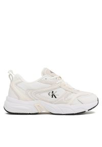 Calvin Klein Jeans Sneakersy Retro Tennis Oversized Mesh YM0YM00636 Écru. Materiał: zamsz, skóra #1